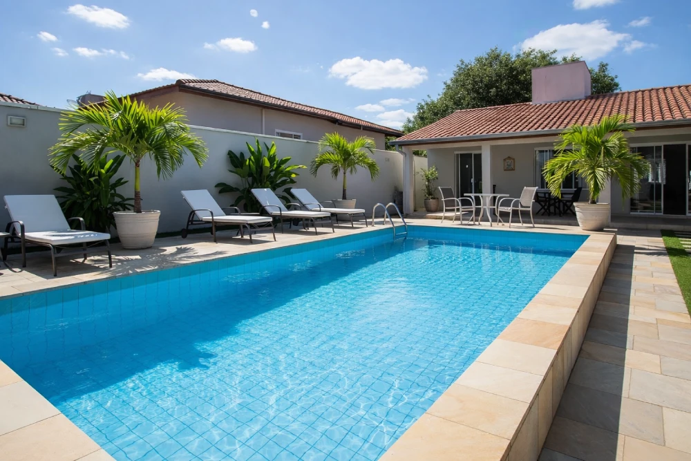 Piscinas de Vinil - depois